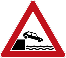 Verkehrszeichen 129: Ufer