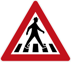 Verkehrszeichen 134: Fußgängerüberweg