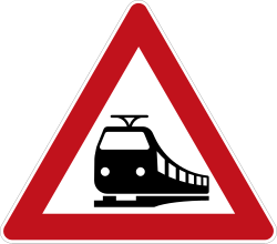 Verkehrszeichen 151: Unbeschrankter Bahnübergang