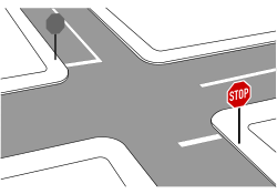 Verkehrszeichen 294: Wartelinie