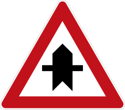 Verkehrszeichen 301: Vorfahrt
