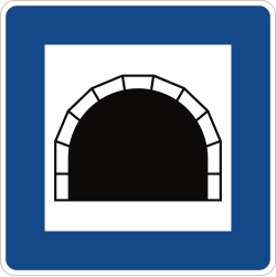 Verkehrszeichen 327: Tunnel