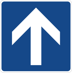 Verkehrszeichen 353: Einbahnstraße