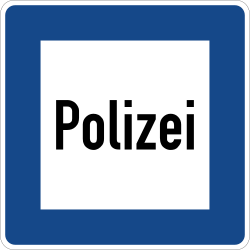 Verkehrszeichen 363: Polizei