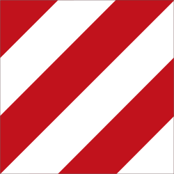 Verkehrszeichen 630: Parkwarntafel